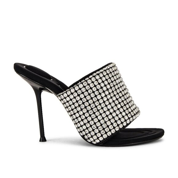 Authentic Alexander Wang Sienna Crystal Slide Sandal Size 36 New in Box - Picture 2 of 11